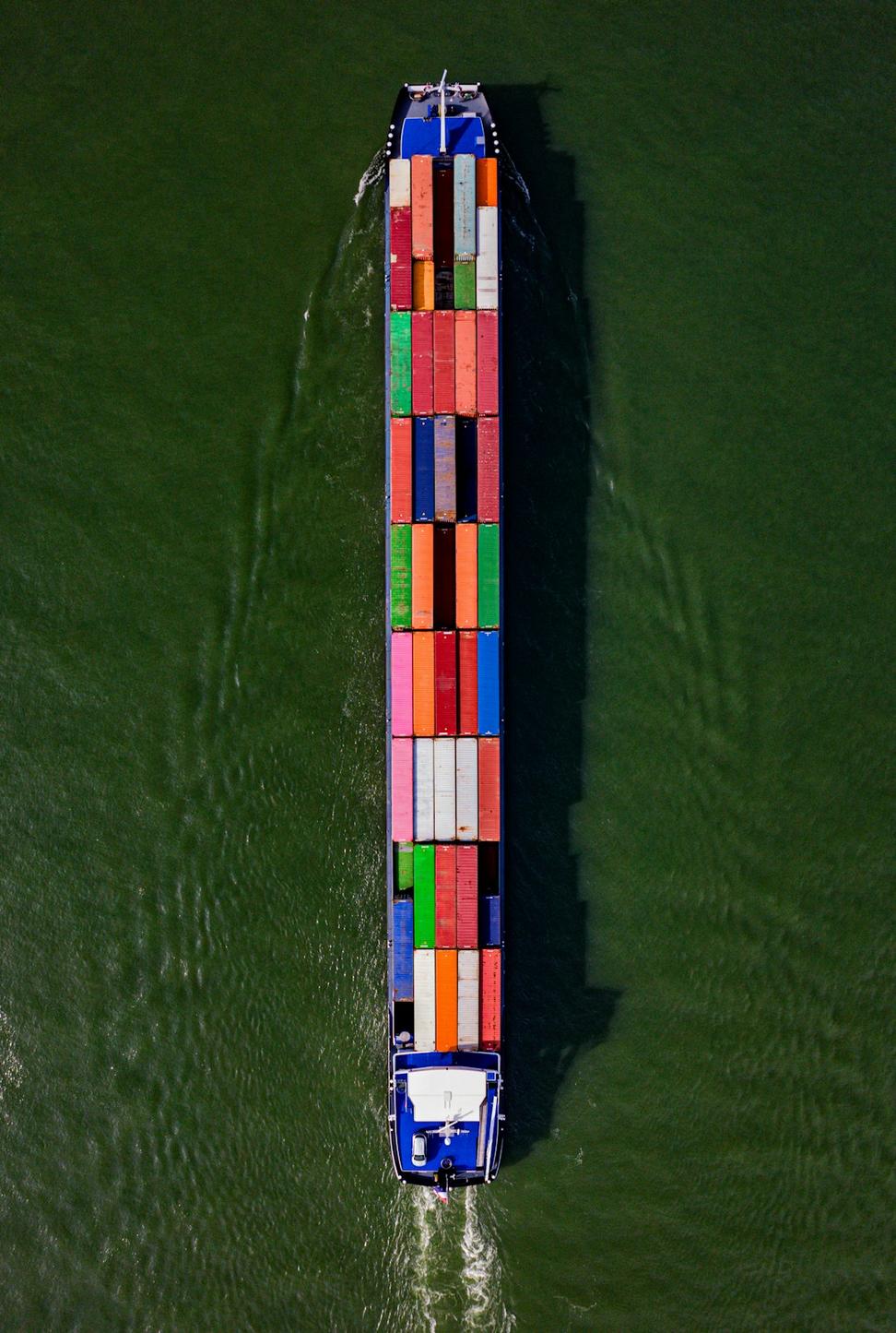Container ship case